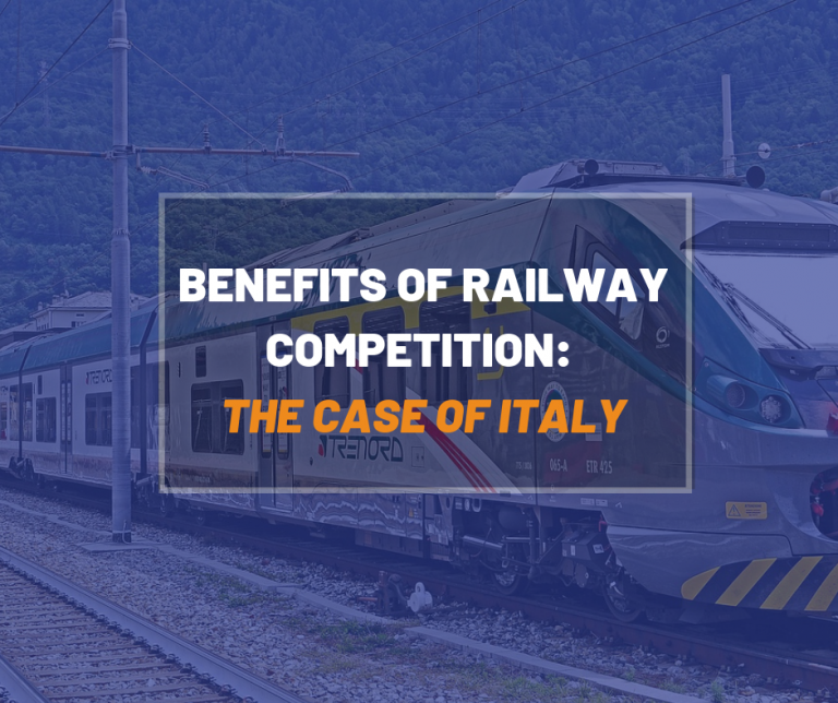 Benefits of Railway Competition the Case of Italy Consumer Choice Center