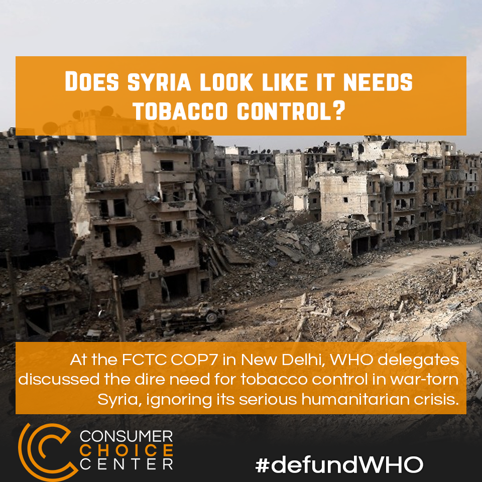 NCDs worse than chemical weapons in Syria?