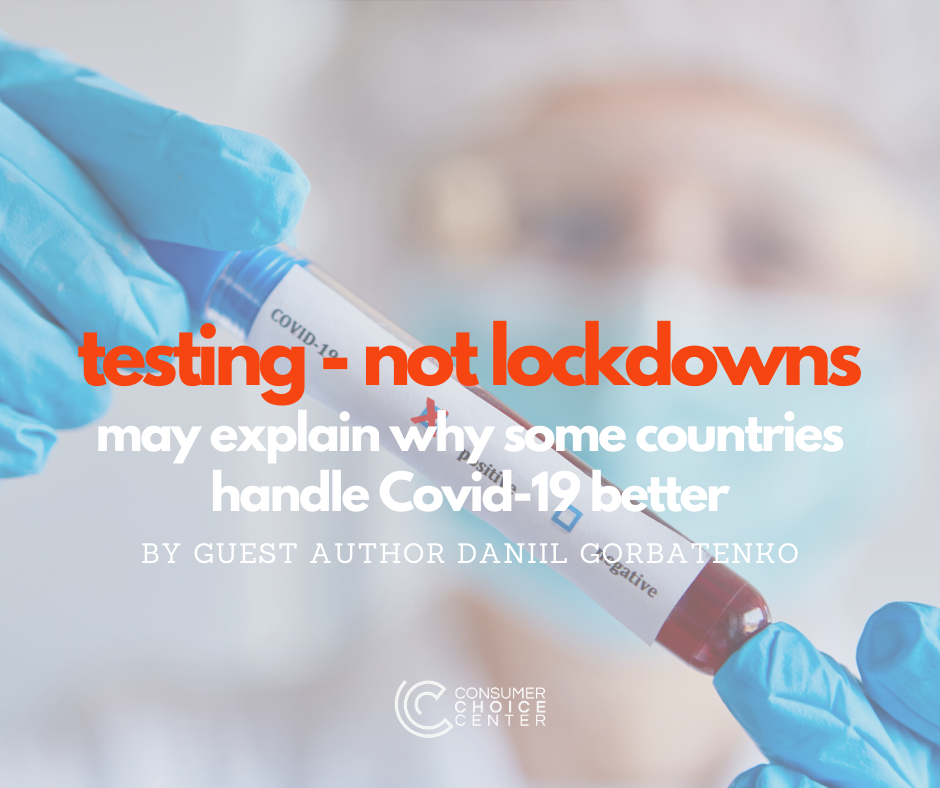 COVID-19 Testing vs Lockdown